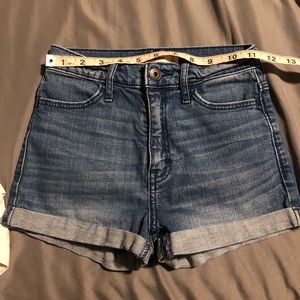 Abercrombie kids High Rise shorts size 12
